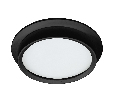 Светильник встраиваемый Feron DL704 потолочный GX70 черный круг IP44