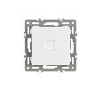 Механизм компьютерной розетки SCT-MPC1-PL-WH (RJ-45, CAT6) (Arlight, -)