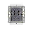Механизм электрической розетки SCT-MEUD-PL-WH (250V, 16A) (Arlight, -)