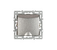 Механизм розетки влагозащищённый SCT-MCP-PL-GR (250V, 16A) (Arlight, -)
