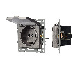 Механизм розетки влагозащищённый SCT-MCP-PL-GR (250V, 16A) (Arlight, -)