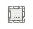 Механизм розетки с USB зарядкой SCT-MUAA-PL-WH (250V, 16A) (Arlight, -)