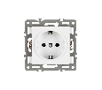 Механизм электрической розетки SCT-MEU1-PL-WH (250V, 16A) (Arlight, -)