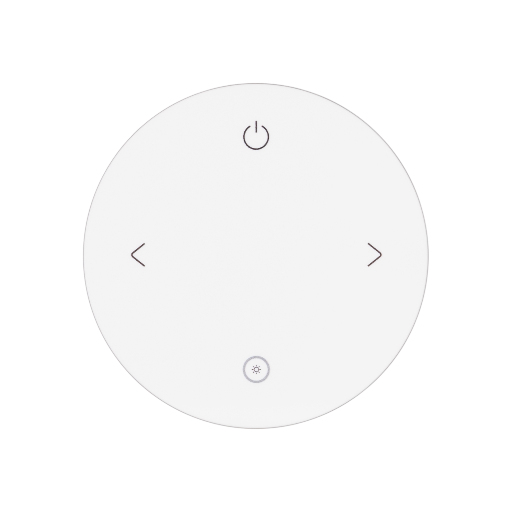 INTELLIGENT ARLIGHT Пульт SMART-801-22-1G-DIM White (3V, Magnet, 2.4G) (IARL, IP20 Пластик, 5 лет) 046476