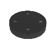 INTELLIGENT ARLIGHT Пульт SMART-801-22-4G-4SC-SH Black (3V, Magnet, 2.4G) (IARL, IP20 Пластик, 5 лет)