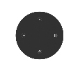 INTELLIGENT ARLIGHT Пульт SMART-801-22-4G-4SC-SH Black (3V, Magnet, 2.4G) (IARL, IP20 Пластик, 5 лет)