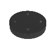 INTELLIGENT ARLIGHT Пульт SMART-801-22-1G-DIM Black (3V, Magnet, 2.4G) (IARL, IP20 Пластик, 5 лет)