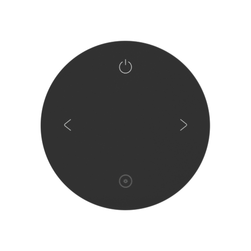 INTELLIGENT ARLIGHT Пульт SMART-801-22-1G-DIM Black (3V, Magnet, 2.4G) (IARL, IP20 Пластик, 5 лет) 046475