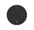 INTELLIGENT ARLIGHT Пульт SMART-801-22-1G-MIX Black (3V, Magnet, 2.4G) (IARL, IP20 Пластик, 5 лет)