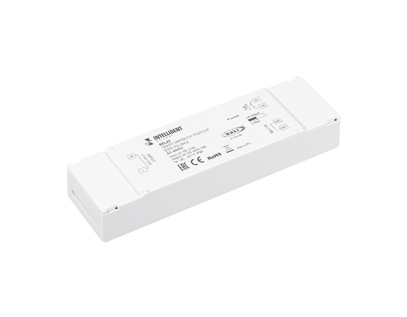 INTELLIGENT ARLIGHT Релейный модуль SMART-SWITCH-701-72-D2-SUF (230V, 10A, DALI) (IARL, IP20 Пластик, 5 лет)
