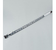 Грейзер DMX THOR-3D-F24-25x27mm 24V RGBW-White6000 (24 W/m, IP65, 1m, wire x2) (Arlight, Силикон)