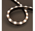 Грейзер DMX THOR-3D-F24-25x27mm 24V RGBW-Warm 3000 (24 W/m, IP65, 1m, wire x2) (Arlight, Силикон)
