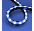 Грейзер DMX THOR-3D-F24-25x27mm 24V RGBW-Warm 3000 (24 W/m, IP65, 1m, wire x2) (Arlight, Силикон)