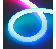Лента герметичная SPI-MOONLIGHT-TOP-G180-D40mm 12V RGB 360deg (21.6 W/m, IP65, 5m, wire x1) (Arlight, Вывод прямой, 2 года)
