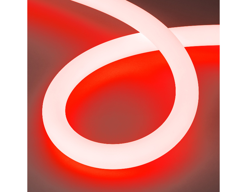 Лента герметичная MOONLIGHT-TOP-G280-D40mm 24V RGB 360deg (14.4 W/m, IP65, 5m, wire x1) (Arlight, Вывод прямой, 3 года)