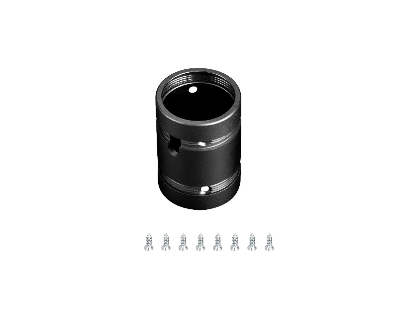 Крепление MOONLIGHT-SPLICE-D25 Black (Arlight, Металл)