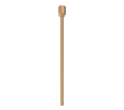 Подвес жесткий ART-APRIORI-ROD-E-L400 (GD) (Arlight, IP20 Металл, 3 года)