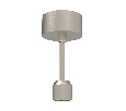Подвес жесткий с питанием ART-APRIORI-ROD-A-L200-POWER (TN) (Arlight, IP20 Металл, 3 года)