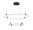 Подвес с питанием ART-APRIORI-CANOPY-HANG-8A-L5000-POWER (BK) (Arlight, IP20 Металл, 3 года)
