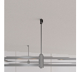Подвес жесткий ART-APRIORI-ROD-E-L400 (BK) (Arlight, IP20 Металл, 3 года)