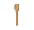 Подвес жесткий ART-APRIORI-ROD-E-L200 (GD) (Arlight, IP20 Металл, 3 года)