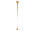 Подвес жесткий с питанием ART-APRIORI-ROD-A-L800-POWER (GD) (Arlight, IP20 Металл, 3 года)