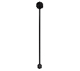 Подвес жесткий с питанием ART-APRIORI-ROD-A-L800-POWER (BK) (Arlight, IP20 Металл, 3 года)