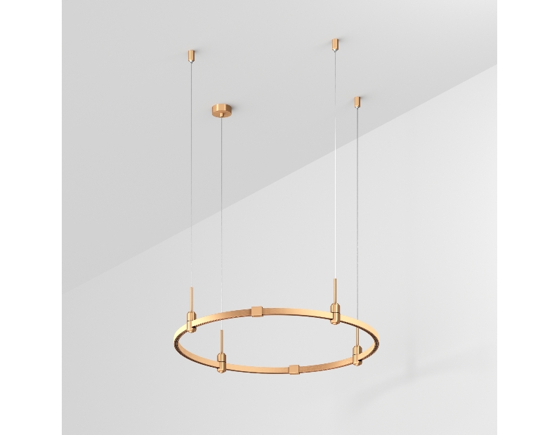 Трек ART-APRIORI-ROUND-HANG-R800 (GD) (Arlight, IP20 Металл, 3 года)