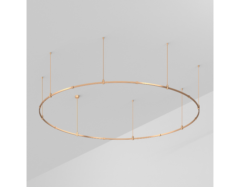 Трек ART-APRIORI-ROUND-ROD-800-R3000 (GD) (Arlight, IP20 Металл, 3 года)