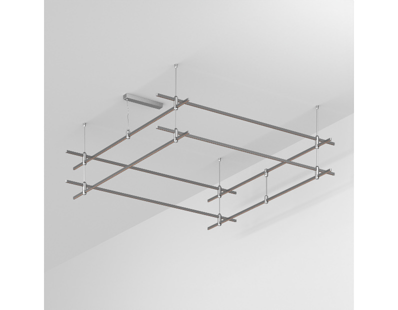 Трек ART-APRIORI-QUADRAT-2-ROD-400-2000x2000 (TN) (Arlight, IP20 Металл, 3 года)