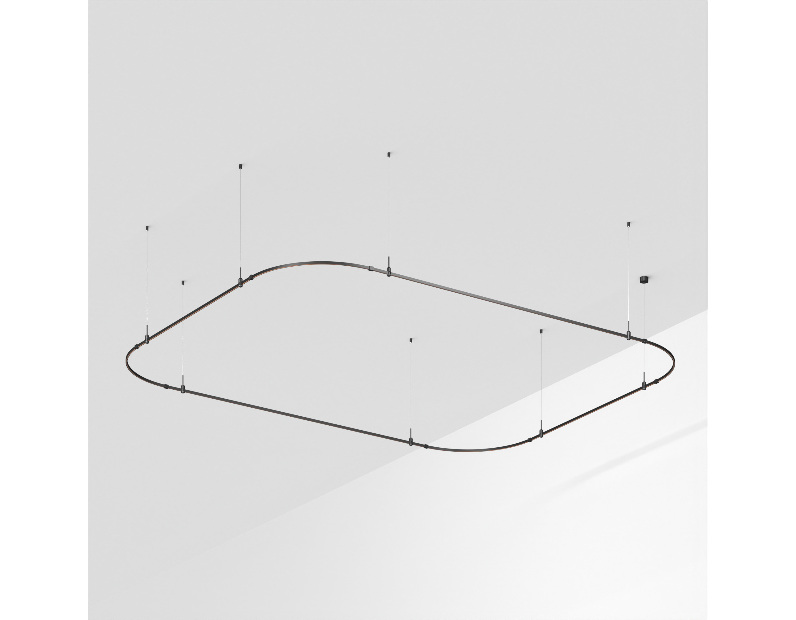 Трек ART-APRIORI-RECTANGLE-SOFT-HANG-4500x3500 (BK) (Arlight, IP20 Металл, 3 года)