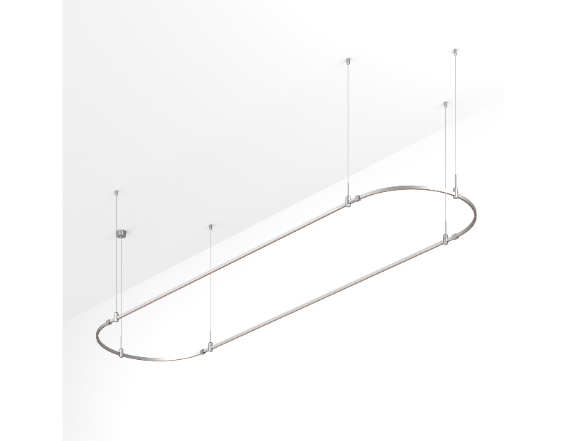Трек ART-APRIORI-OVAL-HANG-4000x1000 (TN) (Arlight, IP20 Металл, 3 года)