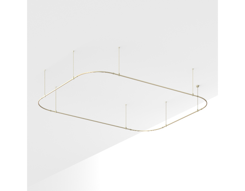 Трек ART-APRIORI-RECTANGLE-SOFT-ROD-800-4500x3500 (OG) (Arlight, IP20 Металл, 3 года)