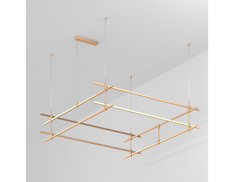 Трек ART-APRIORI-QUADRAT-2-HANG-2000x2000 (GD) (Arlight, IP20 Металл, 3 года)