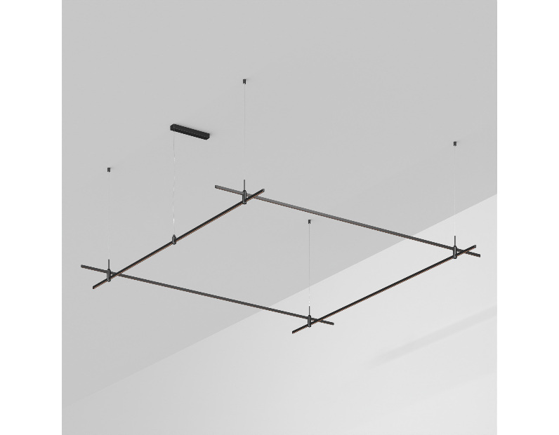 Трек ART-APRIORI-QUADRAT-HANG-3000x3000 (BK) (Arlight, IP20 Металл, 3 года)