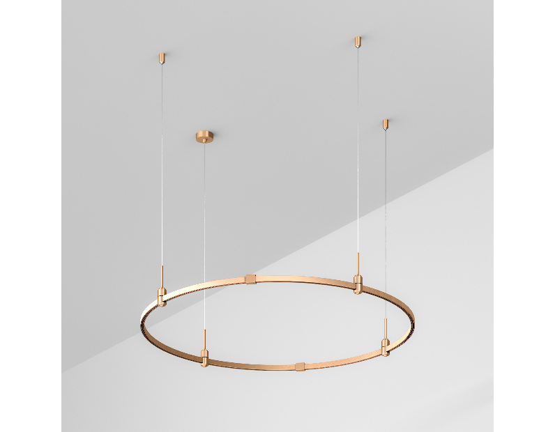 Трек ART-APRIORI-ROUND-HANG-R1200 (GD) (Arlight, IP20 Металл, 3 года)