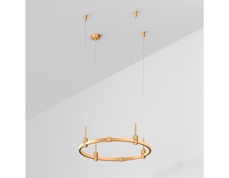 Трек ART-APRIORI-ROUND-HANG-R600 (GD) (Arlight, IP20 Металл, 3 года)