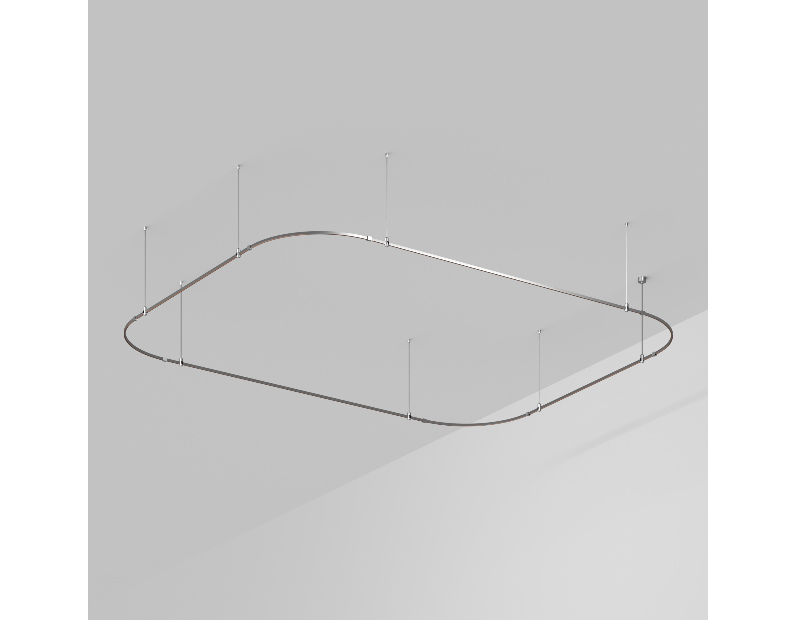 Трек ART-APRIORI-RECTANGLE-SOFT-ROD-800-4500x3500 (TN) (Arlight, IP20 Металл, 3 года)