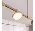 Светильник ART-APRIORI-PLATO-TURN-R160-12W Warm3000 (GD, 120 deg, 48V) (Arlight, IP20 Металл, 3 года)