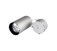 Светильник подвесной SP-POLO-R85-2-15W Warm White 40deg (Silver, Black Ring) (Arlight, Металл)