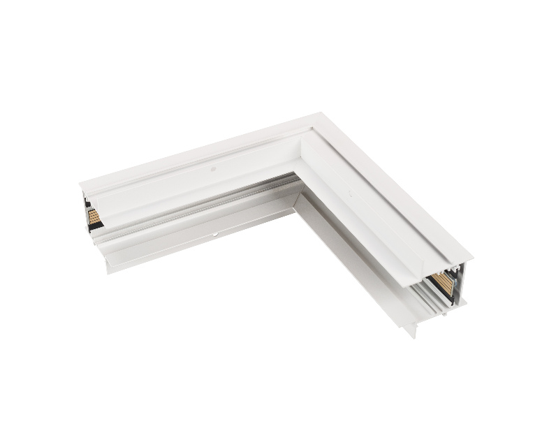 Коннектор угловой MAG-CON-4560-FDW-L90-INT (WH, 5LN, внутренний) (Arlight, IP20 Металл, 5 лет)