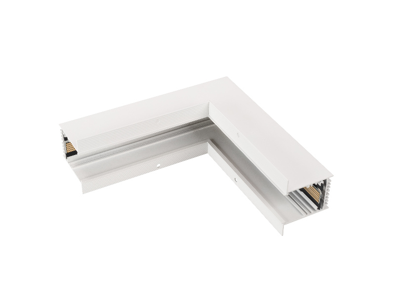 Коннектор угловой MAG-CON-4560-F-L90-INT (WH, 5LN, внутренний) (Arlight, IP20 Металл, 5 лет)