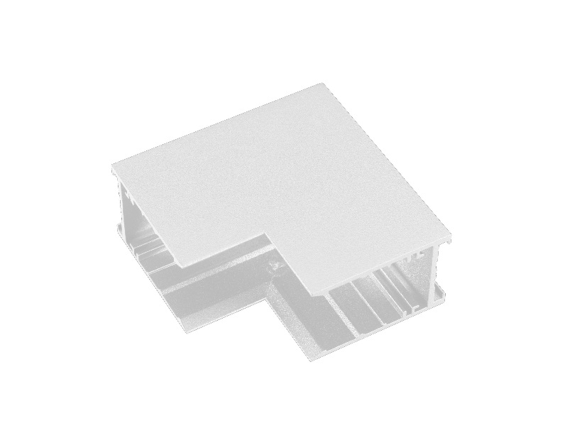 Коннектор угловой MAG-CON-MINI-2538-L90-INT (WH) (Arlight, IP20 Металл, 5 лет)