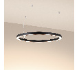 Светильник SP-CIRCLE-HANG-O3535-D900-55W Warm3000 (RAL9005, 120 deg, 230V) IP40 LED (Arlight, Алюминий)