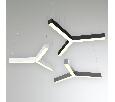 Светильник SP-RAYS-3-HANG-5050-510-34W Day4000 (RAL9005, 120 deg, 230V) IP33 1415lm (Arlight, Металл)
