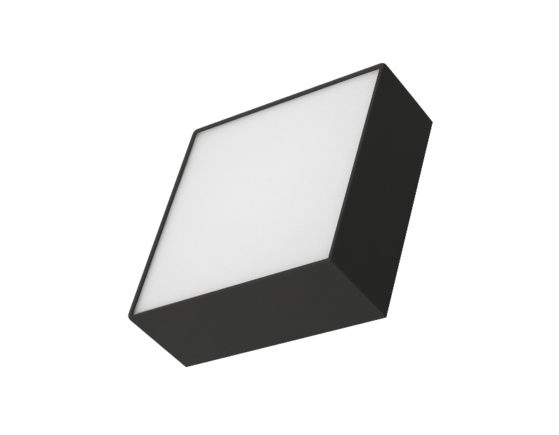 Светильник SP-QUADRO-S170x170-18W Warm3000 (BK, 120 deg, 230V) (Arlight, IP40 Металл, 3 года)