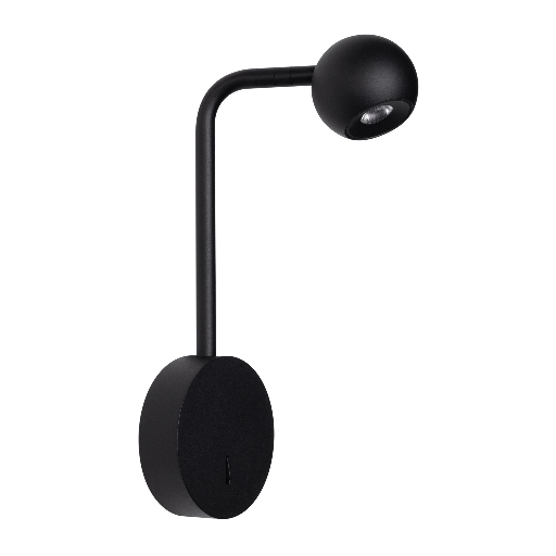 Светильник SP-OTTORI-LONG-WALL-6W Warm3000 (BK, 30 deg, 230V) (Arlight, IP20 Металл, 3 года) 048168