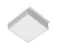 Светильник DL-GRIGLIATO-S140x140-18W Warm3000 (GR, 100 deg, 230) (Arlight, IP40 Металл, 5 лет)