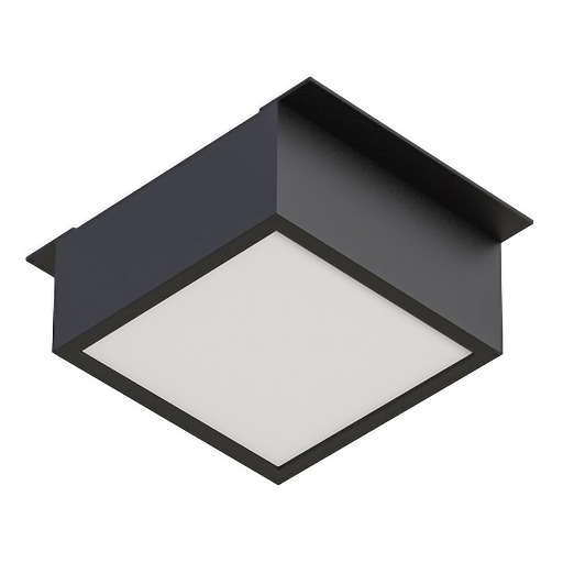 Светильник DL-GRIGLIATO-S90x90-12W Warm3000 (BK, 90 deg, 230) (Arlight, IP40 Металл, 5 лет) 038327(1)