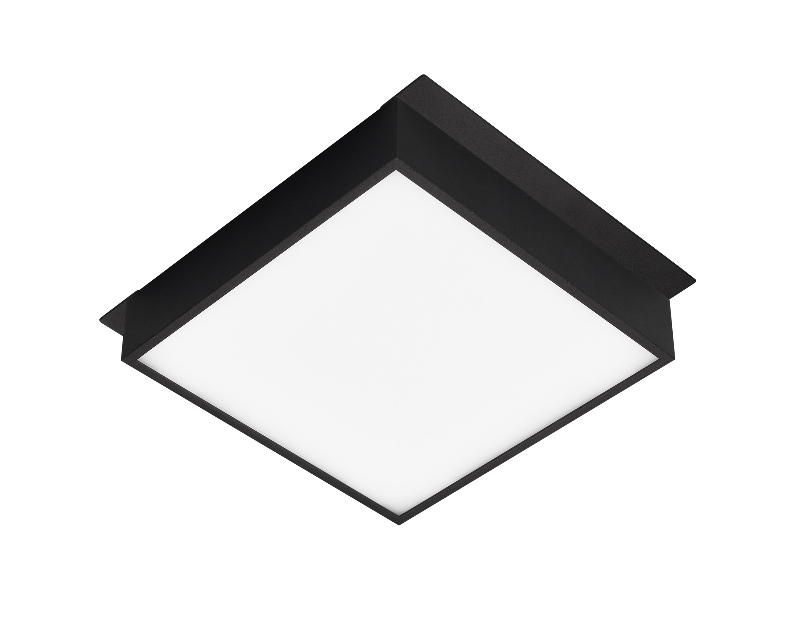 Светильник DL-GRIGLIATO-S190x190-24W Warm3000 (BK, 100 deg, 230) (Arlight, IP40 Металл, 5 лет)